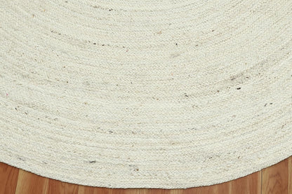 Heavy Material Hand Braided Jute 3x5 Natural Jute Beige Multi Geometric Design Hand Woven Rug Flatweave Area Carpet Indoor Outdoor Rugs for Kitchen Garden Yoga Mat - Colors A