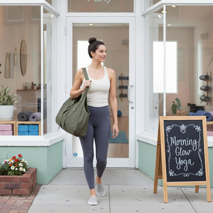 Yoga Mat Bag | The ORIGINAL YogiiiTotePRO | Large Yoga Mat Bag or Yoga Mat Carrier with Side Pocket | Yoga Bag Fits Most Size Mats