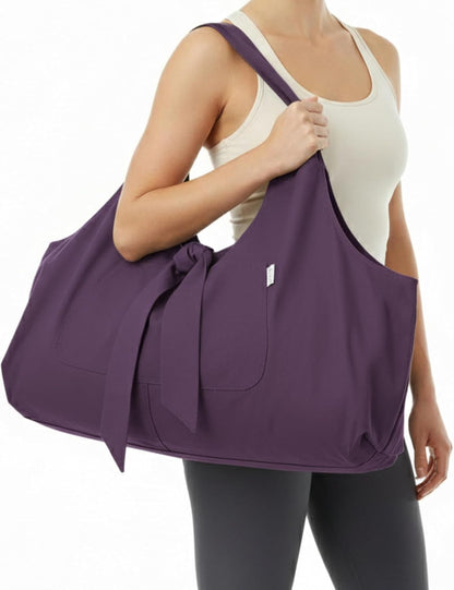 Yoga Mat Bag | The ORIGINAL YogiiiTotePRO | Large Yoga Mat Bag or Yoga Mat Carrier with Side Pocket | Yoga Bag Fits Most Size Mats