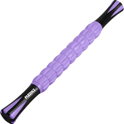 Wooden Cellulite Massage Roller for Legs and Thighs - Handheld Fascia Blaster Tool for Muscle Relief, Lymphatic Drainage & Body Sculpting - Anti Cellulite Massager for Women and Men (12 Wheel)