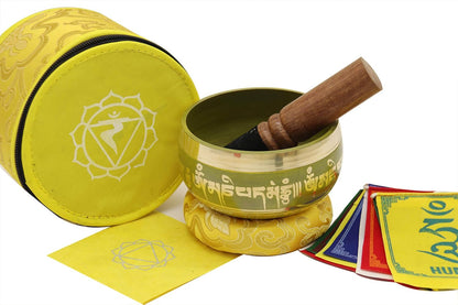 Seven Tibetan Singing Bowls Set - Choose Your Favorite Bowl, Improve Meditation Practice (Root Chakra)