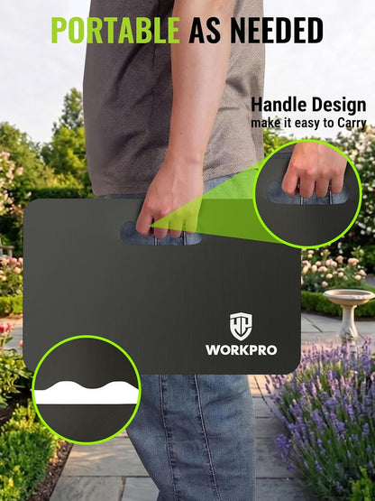 Extra Thick Kneeling Pad, Soft NBR Foam Cushioning for Knees