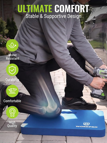 Extra Thick Kneeling Pad, Soft NBR Foam Cushioning for Knees