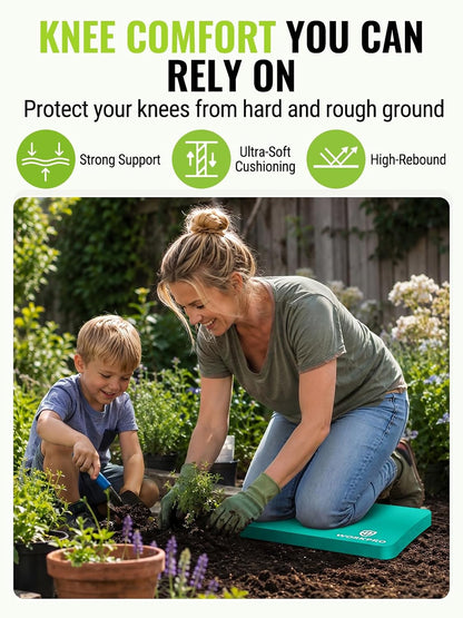 Extra Thick Kneeling Pad, Soft NBR Foam Cushioning for Knees