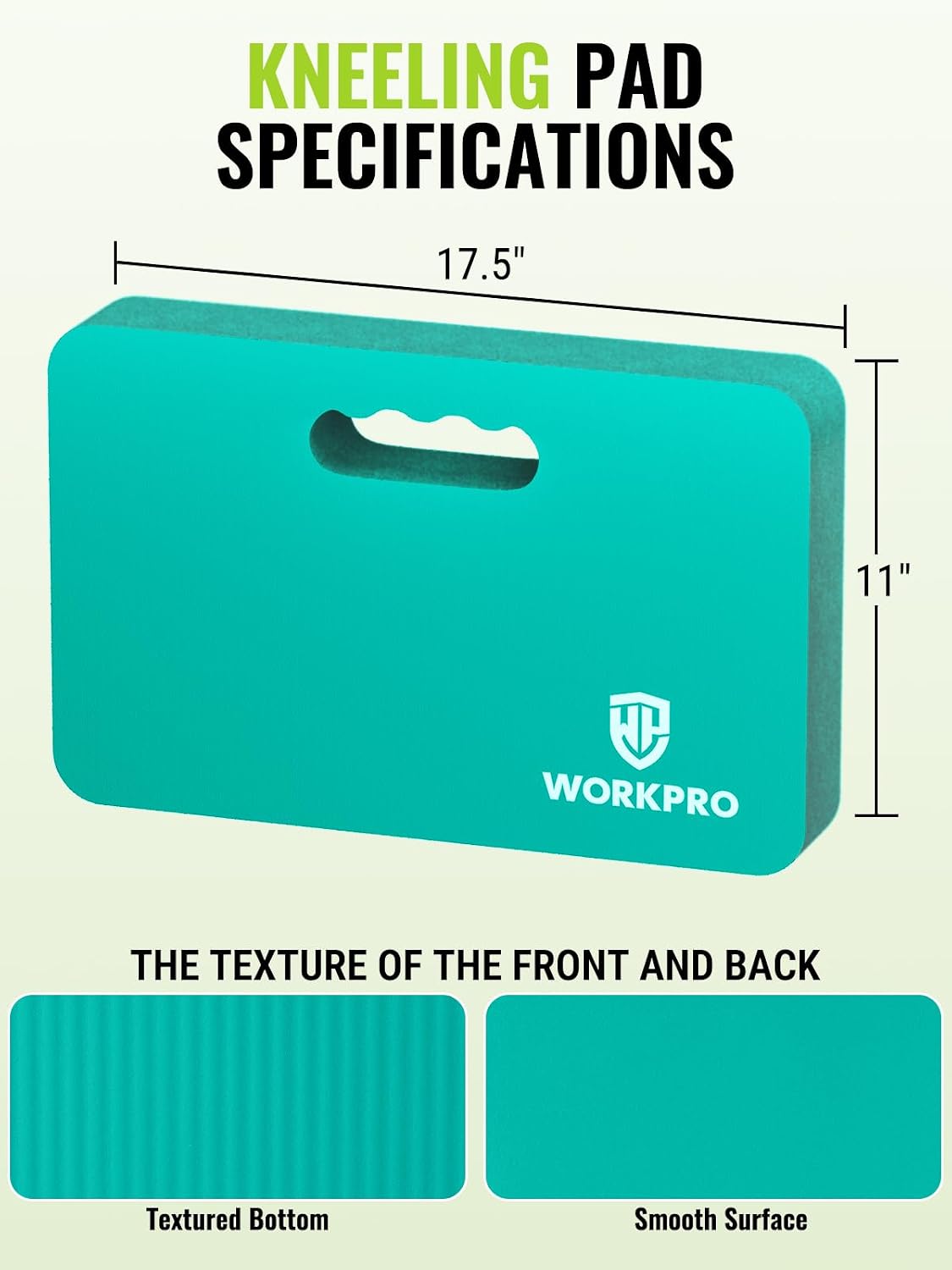 Extra Thick Kneeling Pad, Soft NBR Foam Cushioning for Knees