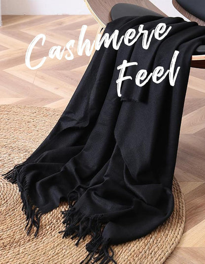 Women's Scarf Pashmina Shawls and Wraps for Evening Dress Wedding Bridal Bridesmaid Winter Warm Long Large Scarves - Colors B