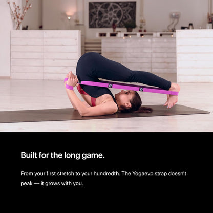 Elastic Stretching Strap With Loops For Physical Therapy