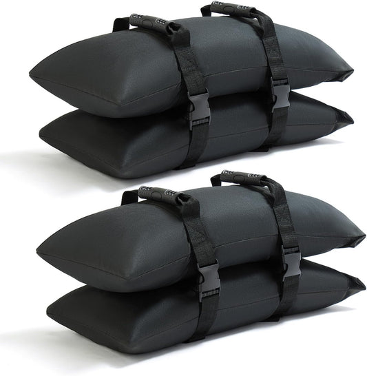 Sand Bags for Weight, 4-Pack 50LBS 1680D Oxford Fabric Sandbags