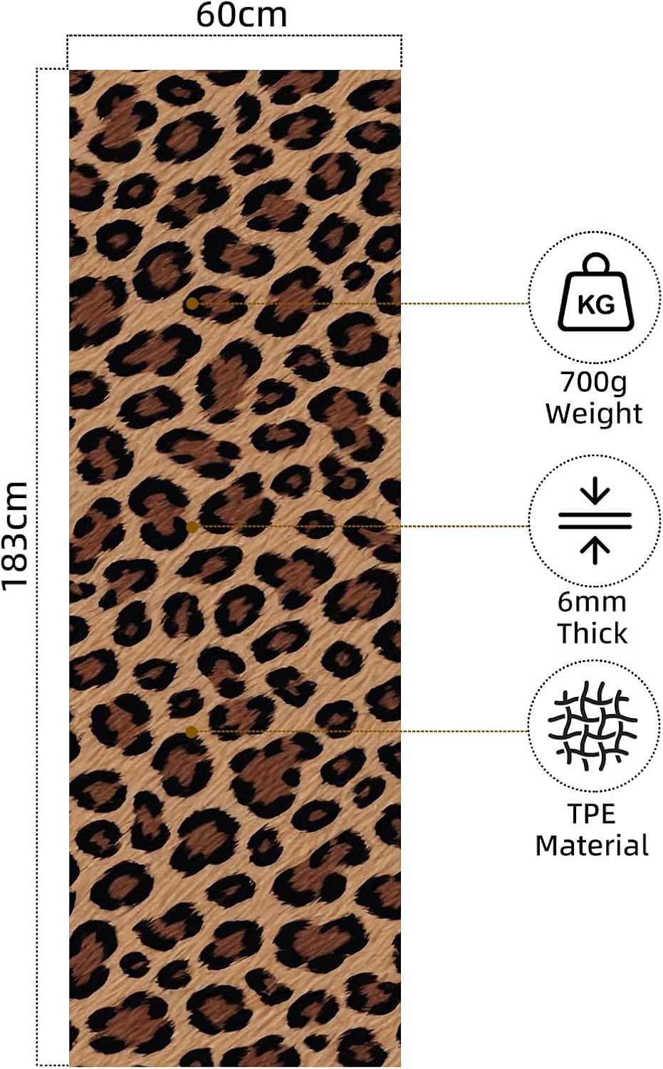 Extra Thick Yoga Mat 6mm