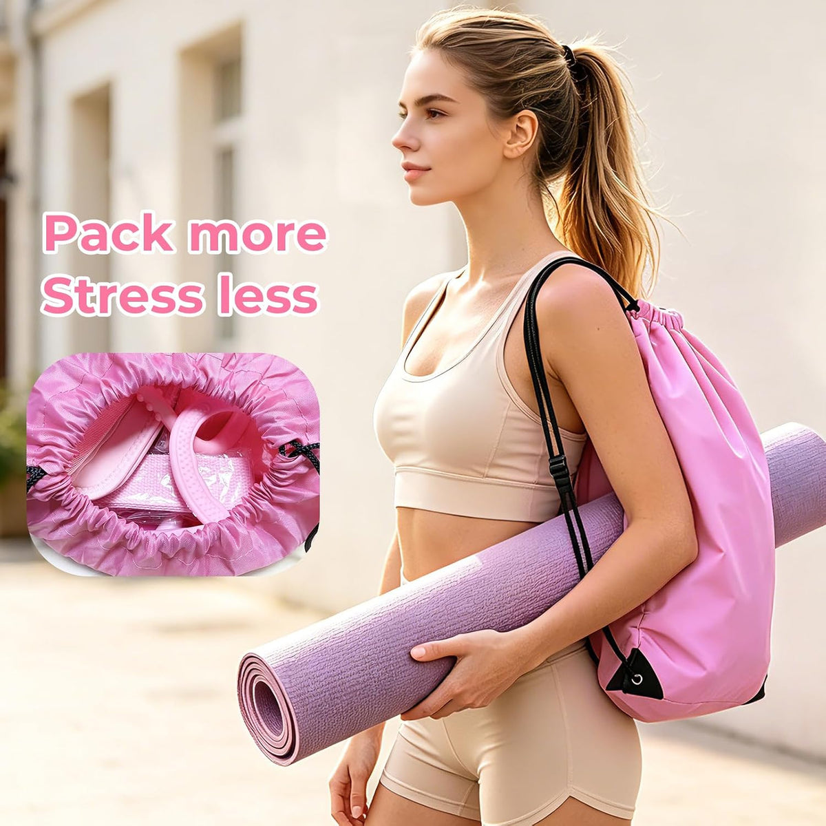 Pilates Ring Set for Home Workout-13'' Magic Circle and Ball