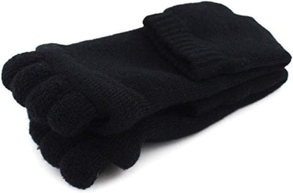 Toe Separator Socks Yoga Sports Gym Health Massage Foot Alignment Socks