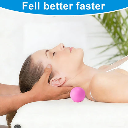 Peanut Massage Ball-Double Lacrosse Massage Ball (Grey Firm Ball)
