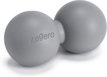 Peanut Massage Ball-Double Lacrosse Massage Ball (Grey Firm Ball)