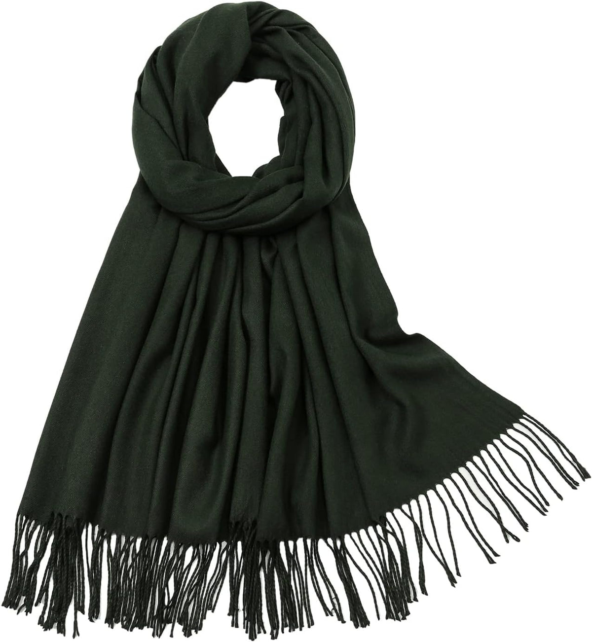 Women's Fringe Shawl Wrap Pashmina Scarf for Wedding Evening