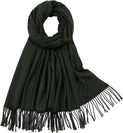 Women's Fringe Shawl Wrap Pashmina Scarf for Wedding Evening