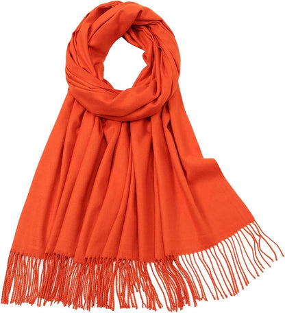 Women's Fringe Shawl Wrap Pashmina Scarf for Wedding Evening