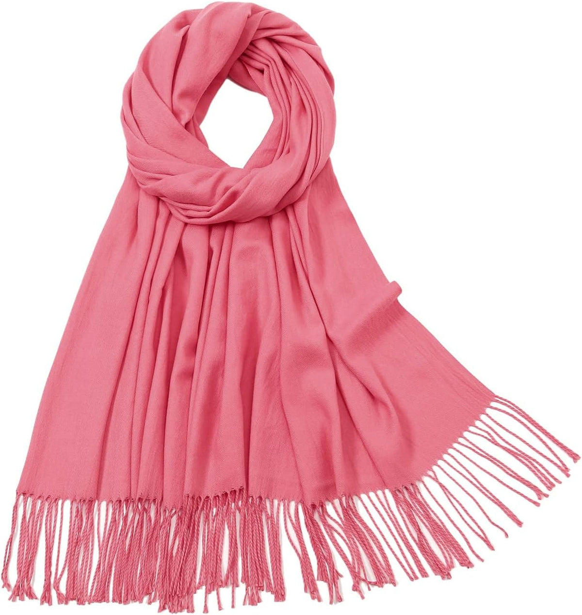 Women's Fringe Shawl Wrap Pashmina Scarf for Wedding Evening