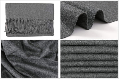 Women's Fringe Shawl Wrap Pashmina Scarf for Wedding Evening