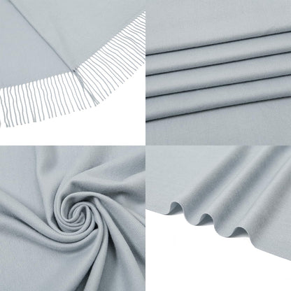 Women's Fringe Shawl Wrap Pashmina Scarf for Wedding Evening