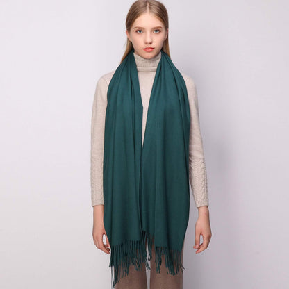 Women's Fringe Shawl Wrap Pashmina Scarf for Wedding Evening