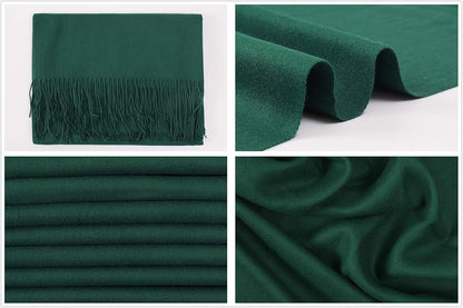 Women's Fringe Shawl Wrap Pashmina Scarf for Wedding Evening