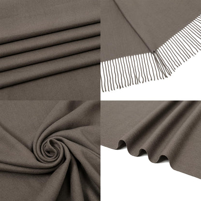 Women's Fringe Shawl Wrap Pashmina Scarf for Wedding Evening