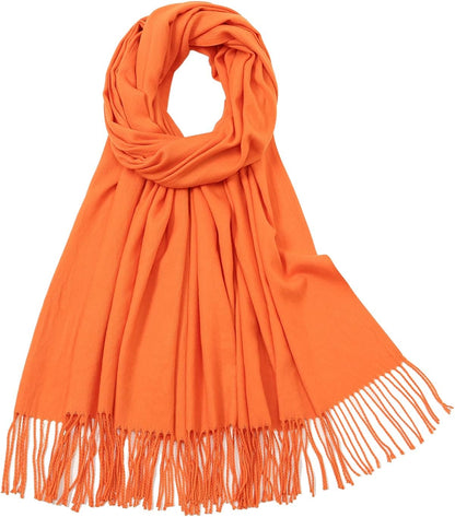 Women's Fringe Shawl Wrap Pashmina Scarf for Wedding Evening