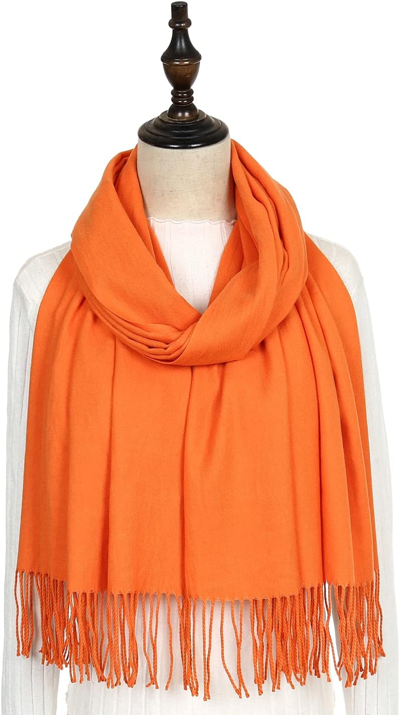 Women's Fringe Shawl Wrap Pashmina Scarf for Wedding Evening