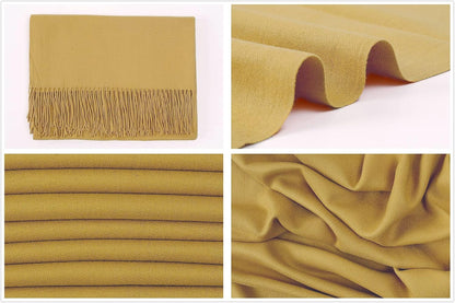 Women's Fringe Shawl Wrap Pashmina Scarf for Wedding Evening