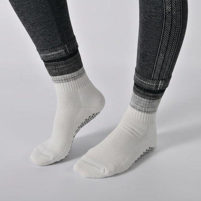 Women's Ombré Pilates Grip Socks, Non-Slip Yoga & Barre Socks