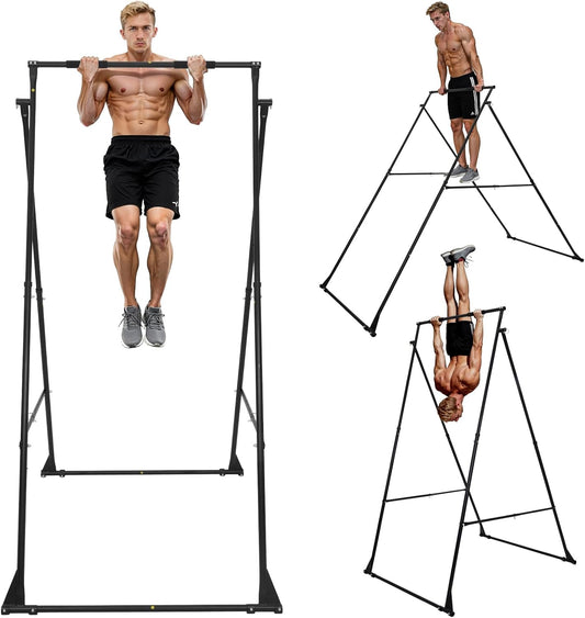 Aerial Yoga Frame & Hammock, 551.15 lbs Load Capacity, 9.68 ft Height Professional Training Swing Stand Comes with 13.1 Yards Aerial Hammock, Yoga Rig for Indoor Outdoor, Purple,Blue