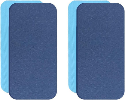 2 Pack Yoga Knee Pads Plank Elbow Pad Plank Board Elbow Cushion Cover Foam 8mm Non-Slip Balance Pad Ab Exercise Wheels Knee Pad for Balance Board Ab Roller Wheel Abdominal Wheel Exercise Workout