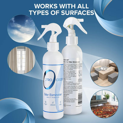 Multi-Purpose Odor Eliminator, Car & Room Air Freshener, 8 oz