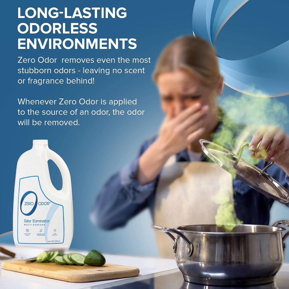Multi-Purpose Odor Eliminator, Car & Room Air Freshener, 8 oz