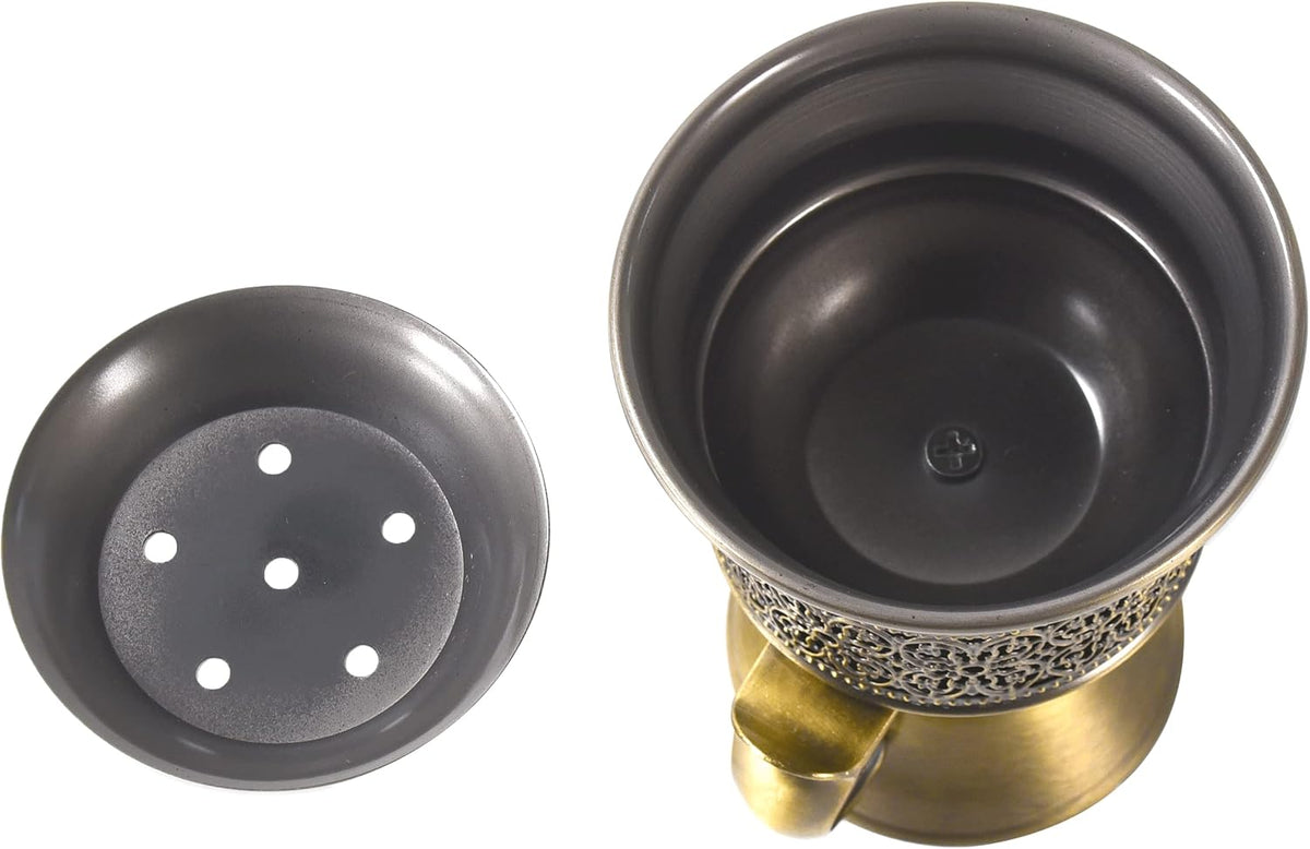 Electric Incense Heater with Adjustable Timer, Bakhoor Burner Electric, Bukhoor Burners for Frankincense Resin Oud Power, Charcoal Free No Open Flame Safer Black
