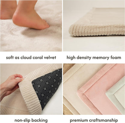 CloudSoft Mat for Floor 60" x 80" Beige