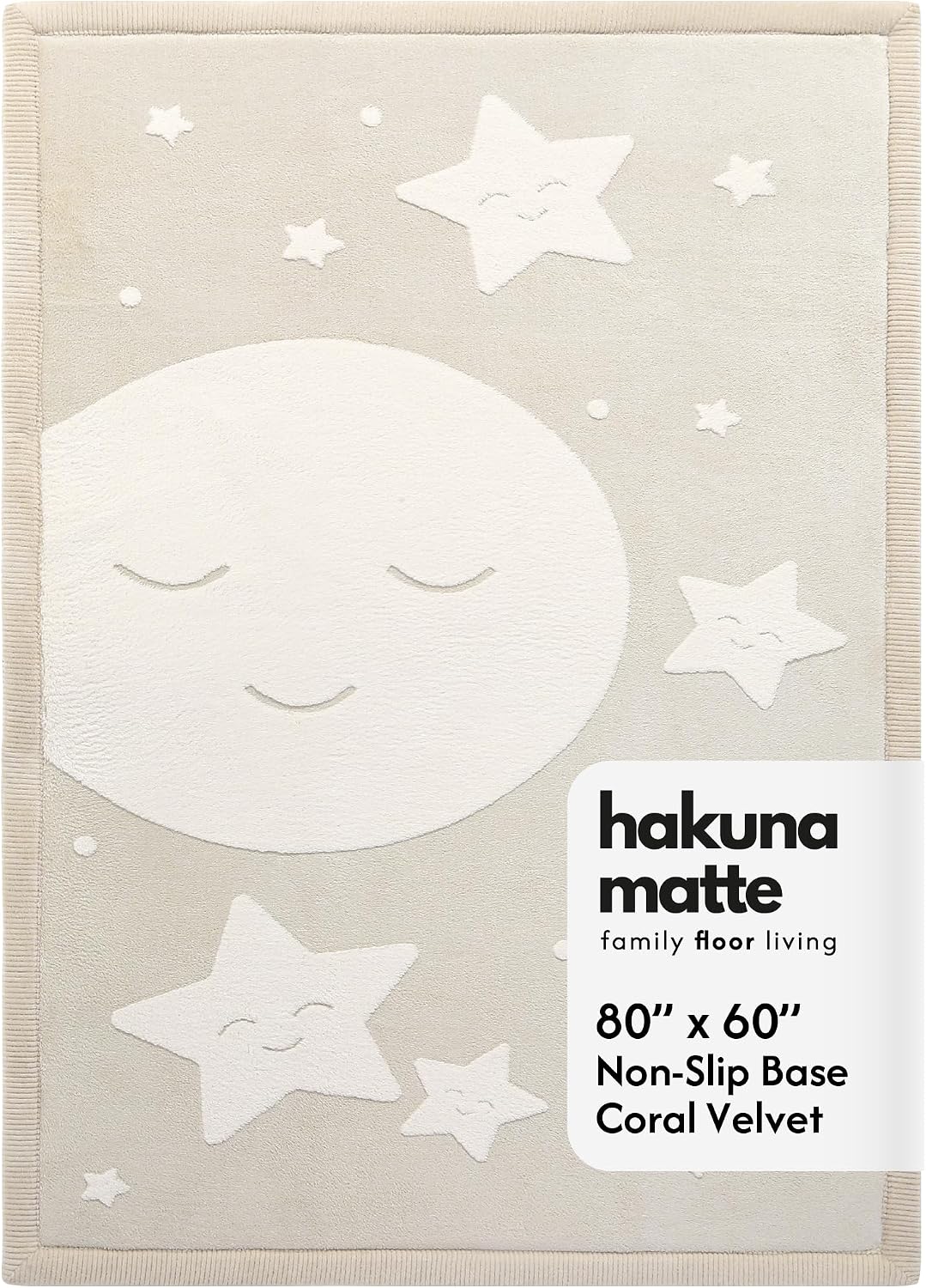 CloudSoft Mat for Floor 60" x 80" Beige