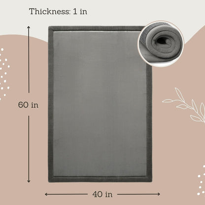 CloudSoft Mat for Floor 60" x 80" Beige