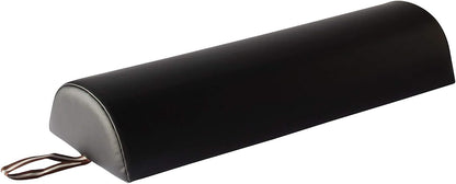 6" Half Round Bolster - Black