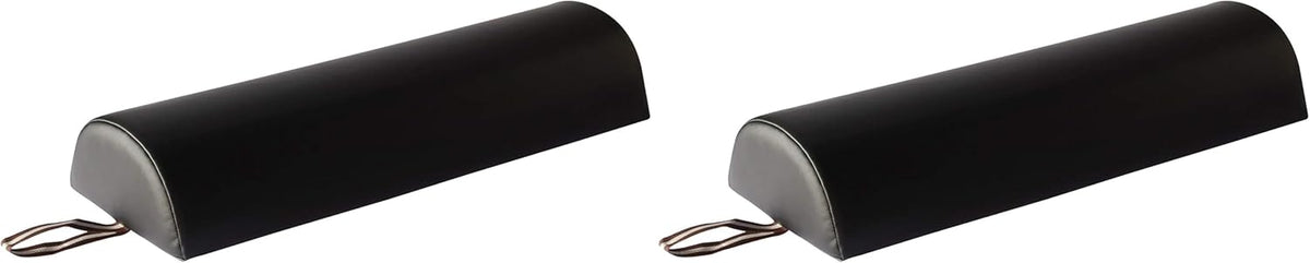 6" Half Round Bolster - Black