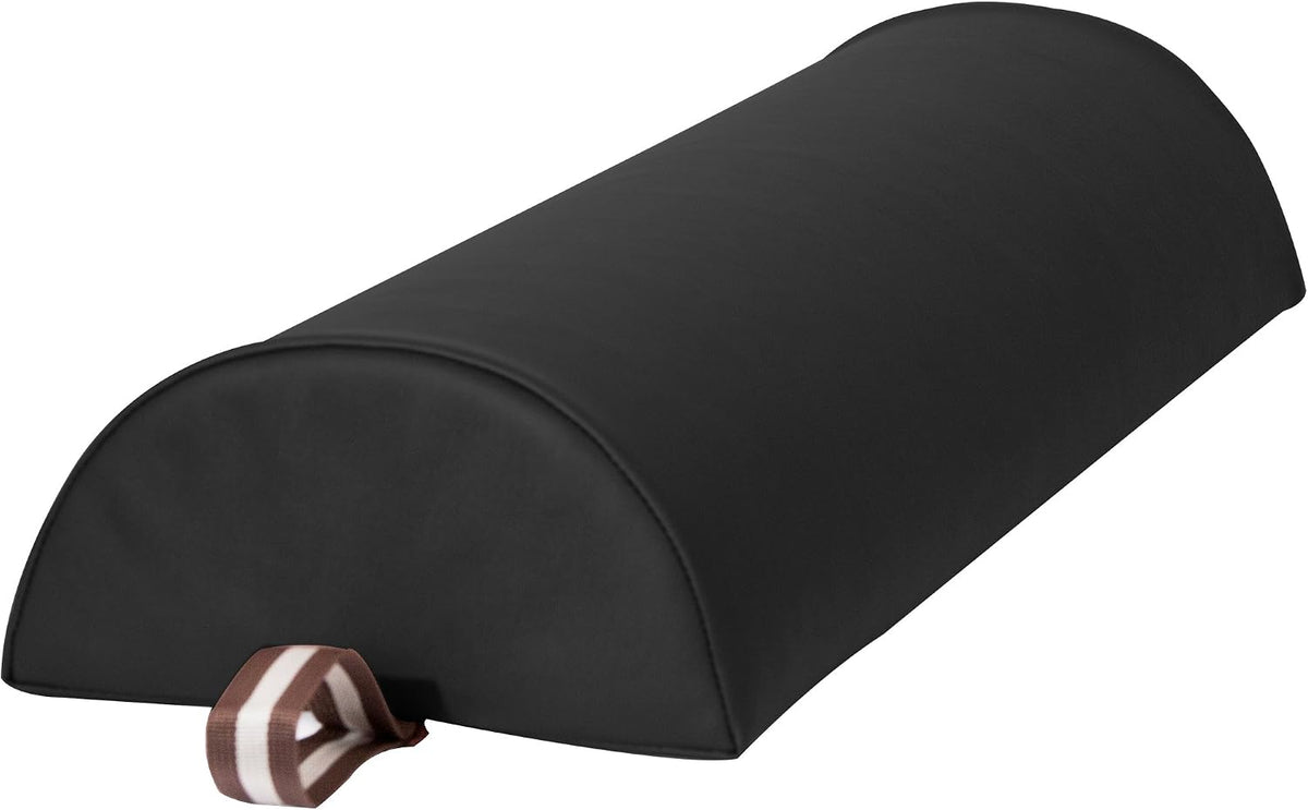 6" Half Round Bolster - Black