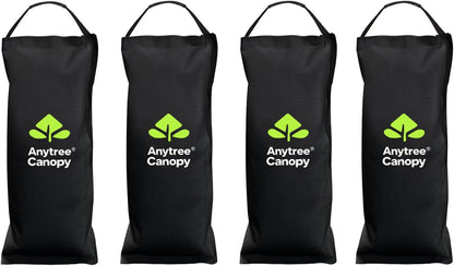Sand Bags Canopy Weights for Canopy Legs(Without Sand),88LB, 4-Pack, Sand Bags for Gazebo Legs, Pop UP Canopy Tent Weights
