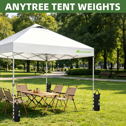 Sand Bags Canopy Weights for Canopy Legs(Without Sand),88LB, 4-Pack, Sand Bags for Gazebo Legs, Pop UP Canopy Tent Weights