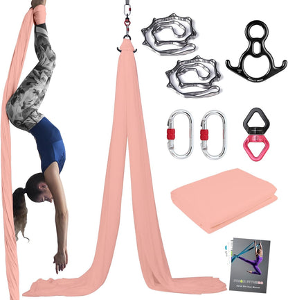 Aerial Silks Kit, SGS&CE Certified, 9/15/20Yards