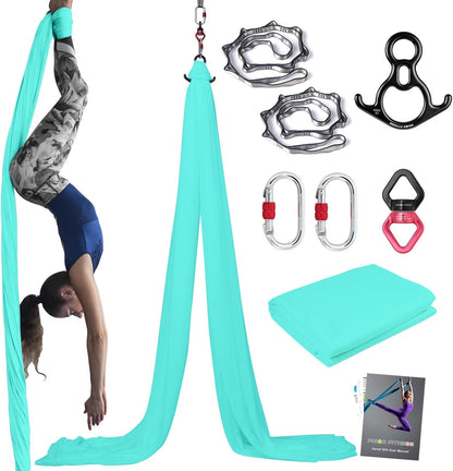 Aerial Silks Kit, SGS&CE Certified, 9/15/20Yards