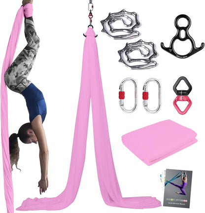Aerial Silks Kit, SGS&CE Certified, 9/15/20Yards