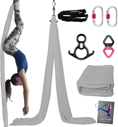 Aerial Silks Kit, SGS&CE Certified, 9/15/20Yards