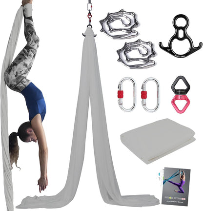 Aerial Silks Kit, SGS&CE Certified, 9/15/20Yards