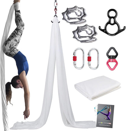 Aerial Silks Kit, SGS&CE Certified, 9/15/20Yards