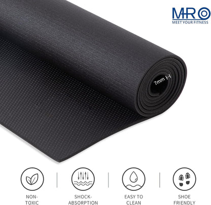 Extra Large Exercise Mat 12'x7'/9'x7'/7'x7'/7'x5'(7mm)